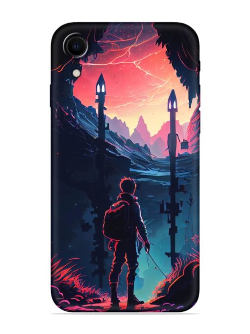 Cgs Artwork Embossed Soft Silicone Case for Apple Iphone Xr