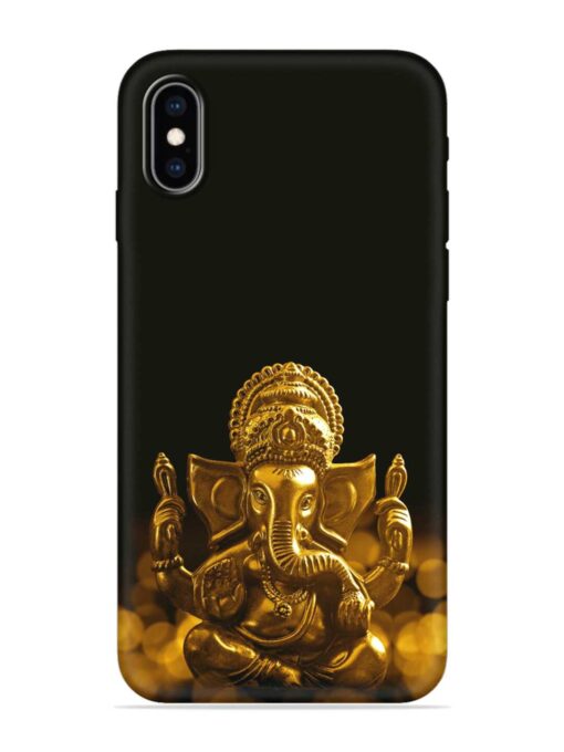 Lord Ganesha Indian Festival Embossed Soft Silicone Case for Apple Iphone Xs Zapvi