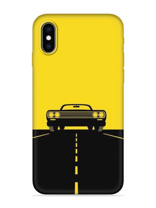 Classic Car Embossed Soft Silicone Case for Apple Iphone Xs Zapvi