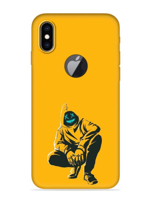 Xo Xo Swag Embossed Soft Silicone Case for Apple Iphone Xs Max (Logo Cut)