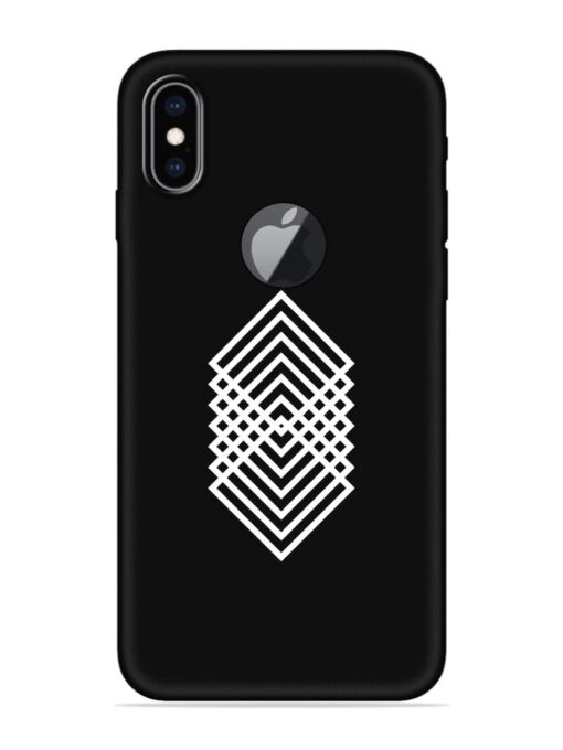 Faay Art Embossed Soft Silicone Case for Apple Iphone Xs Max (Logo Cut) Zapvi