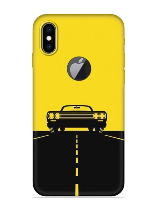 Classic Car Embossed Soft Silicone Case for Apple Iphone Xs Max (Logo Cut)