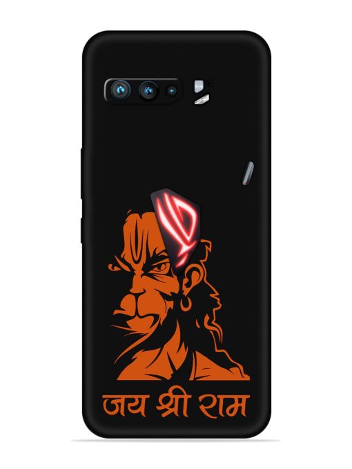 Angry Hanuman Embossed Soft Silicone Case for Asus Rog 3 Zapvi