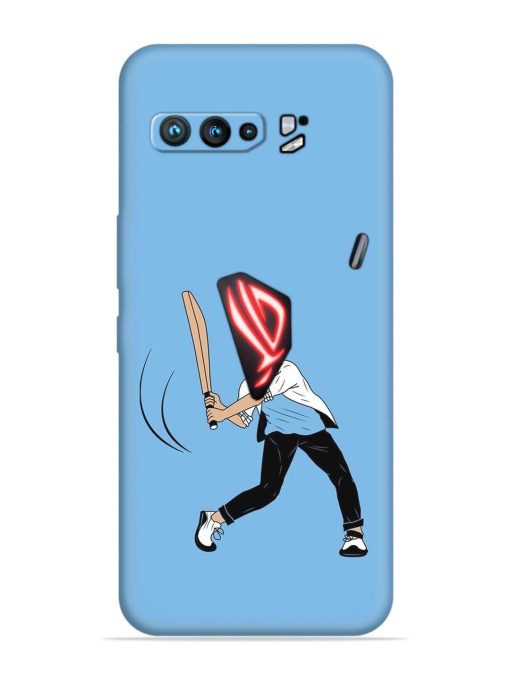 Cricket Gully Boy Embossed Soft Silicone Case for Asus Rog 3 Zapvi