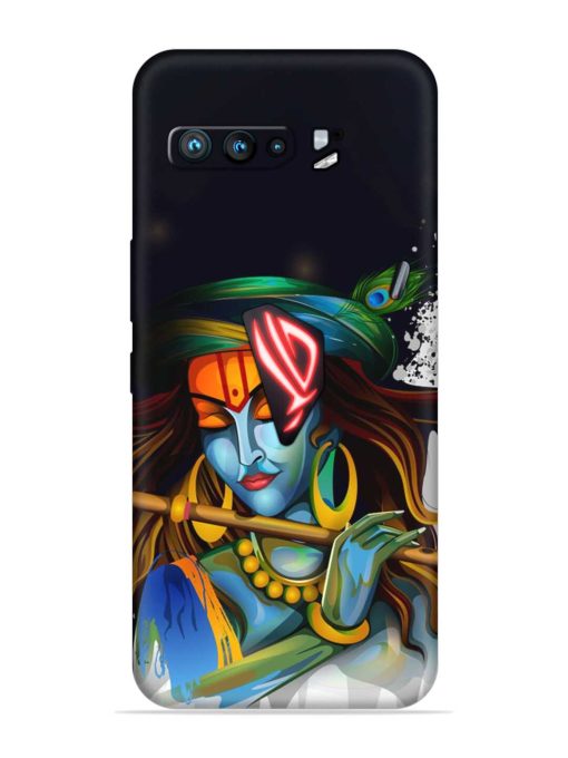 Krishna Art Embossed Soft Silicone Case for Asus Rog 3 Zapvi