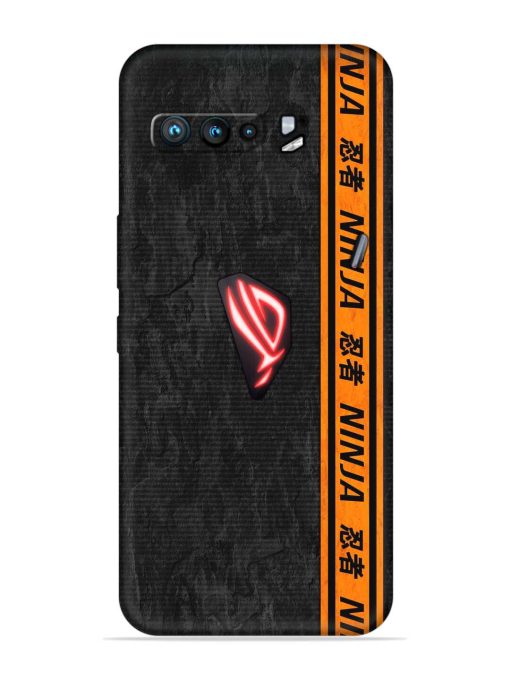 Ninja Srtips Embossed Soft Silicone Case for Asus Rog 3 Zapvi