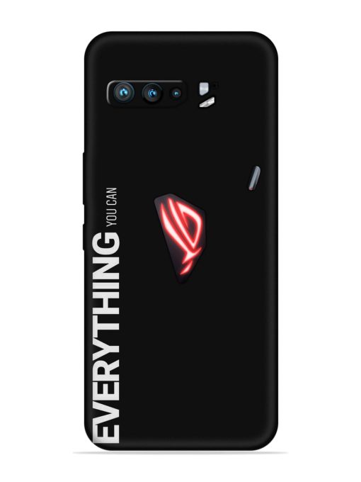 Everything You Can Embossed Soft Silicone Case for Asus Rog 3 Zapvi