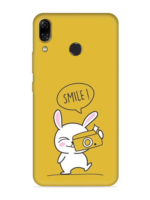 Hey Smile Please Embossed Soft Silicone Case for Asus Zenfone 5Z Zapvi