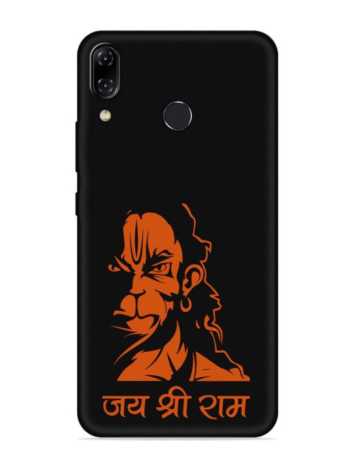 Angry Hanuman Embossed Soft Silicone Case for Asus Zenfone 5Z Zapvi