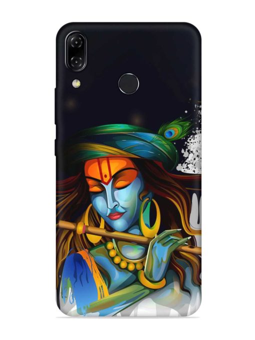 Krishna Art Embossed Soft Silicone Case for Asus Zenfone 5Z Zapvi