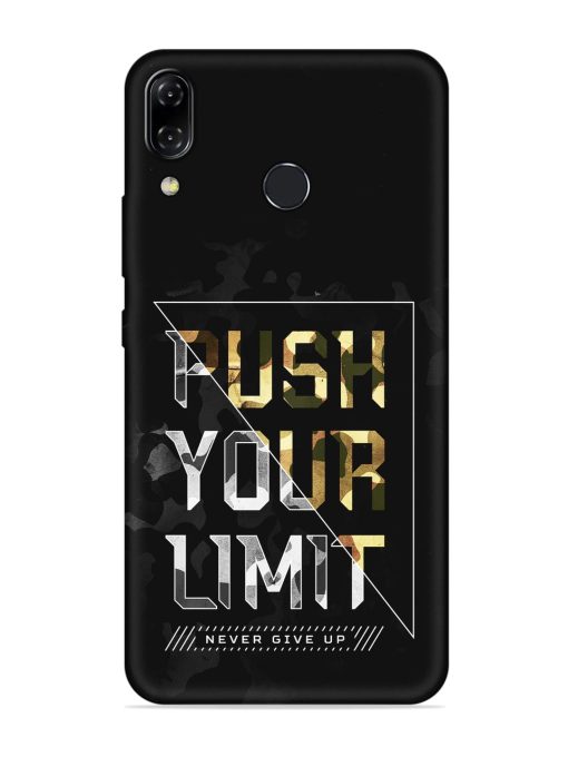 Push Your Limits Embossed Soft Silicone Case for Asus Zenfone 5Z Zapvi