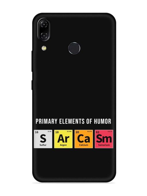 Primary Elements Humor Embossed Soft Silicone Case for Asus Zenfone 5Z Zapvi