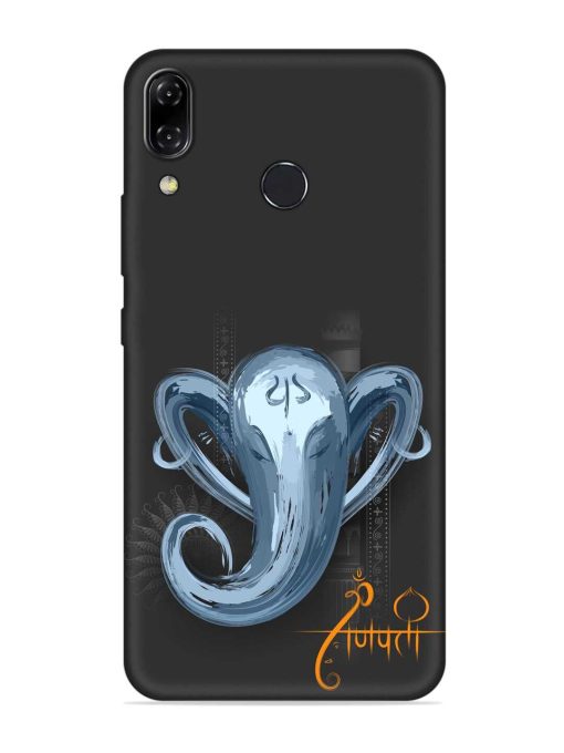 Illustration Lord Ganpati Embossed Soft Silicone Case for Asus Zenfone 5Z