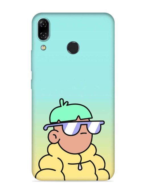 Doodles Cool Character Embossed Soft Silicone Case for Asus Zenfone 5Z Zapvi