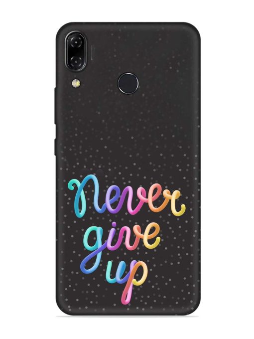 Colorful Stylized Rainbow Embossed Soft Silicone Case for Asus Zenfone 5Z