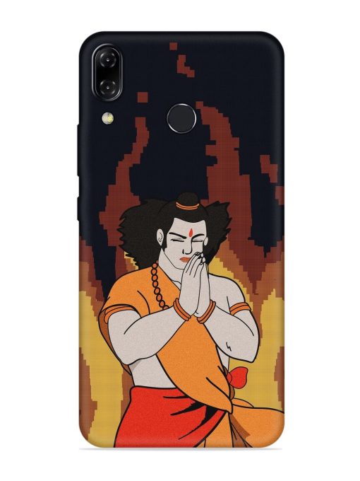 Shree Ram Vector Embossed Soft Silicone Case for Asus Zenfone 5Z