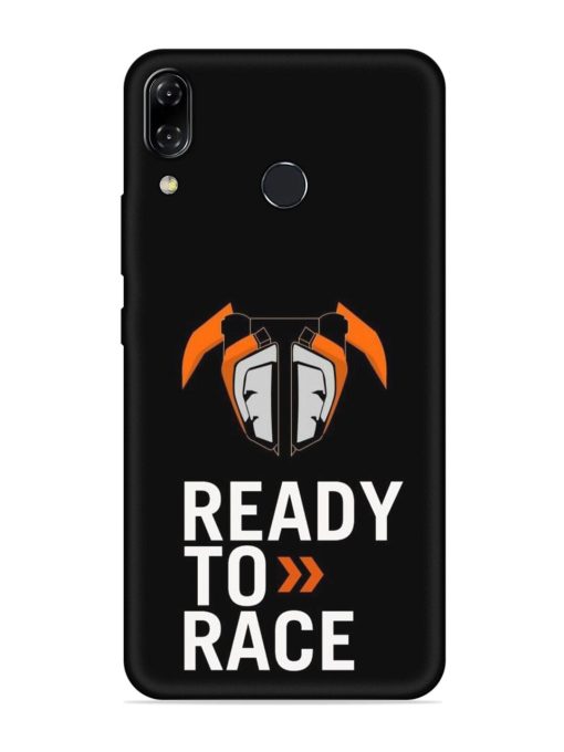 Ready To Race Embossed Soft Silicone Case for Asus Zenfone 5Z Zapvi