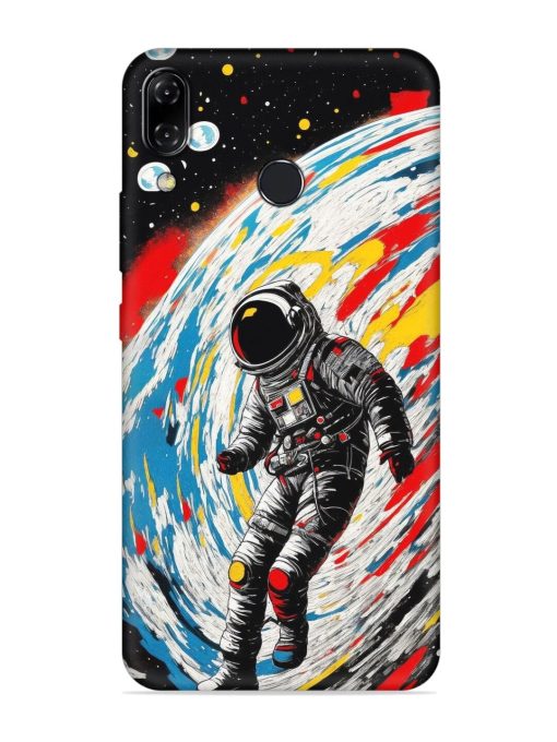 Astronaut Art Embossed Soft Silicone Case for Asus Zenfone 5Z Zapvi