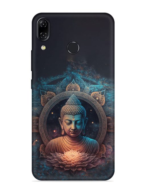 Gautam Buddha Embossed Soft Silicone Case for Asus Zenfone 5Z Zapvi