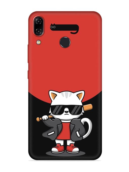 Cool Little Bear Cartoon Embossed Soft Silicone Case for Asus Zenfone 5Z Zapvi