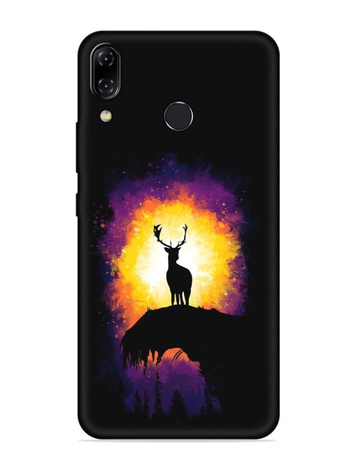 Elk Animal Art Embossed Soft Silicone Case for Asus Zenfone 5Z Zapvi