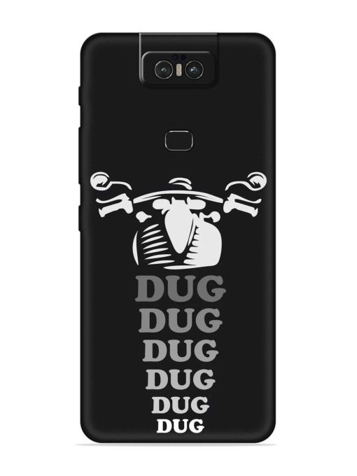 Dug Dug Dug Embossed Soft Silicone Case for Asus Zenfone 6Z Zapvi