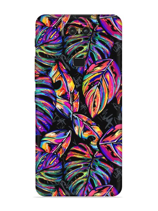 Tropical Seamless Vector Embossed Soft Silicone Case for Asus Zenfone 6Z Zapvi