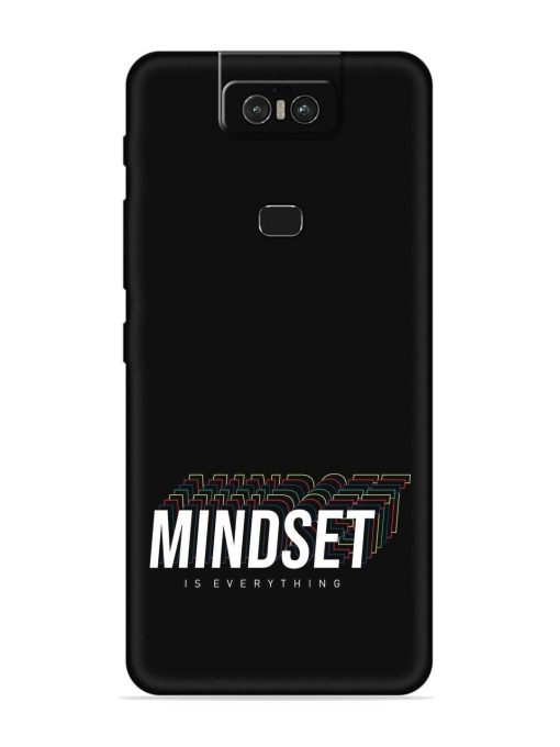 Mindset Everything Slogan Embossed Soft Silicone Case for Asus Zenfone 6Z Zapvi