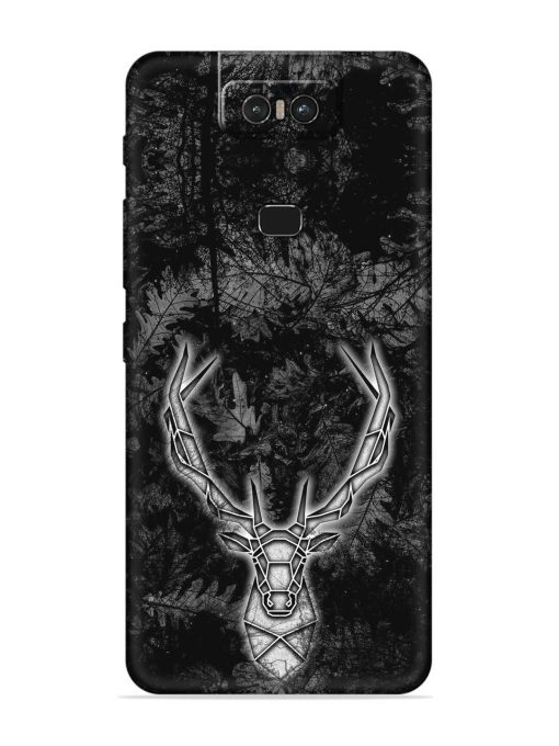 Ancient Deer Embossed Soft Silicone Case for Asus Zenfone 6Z Zapvi