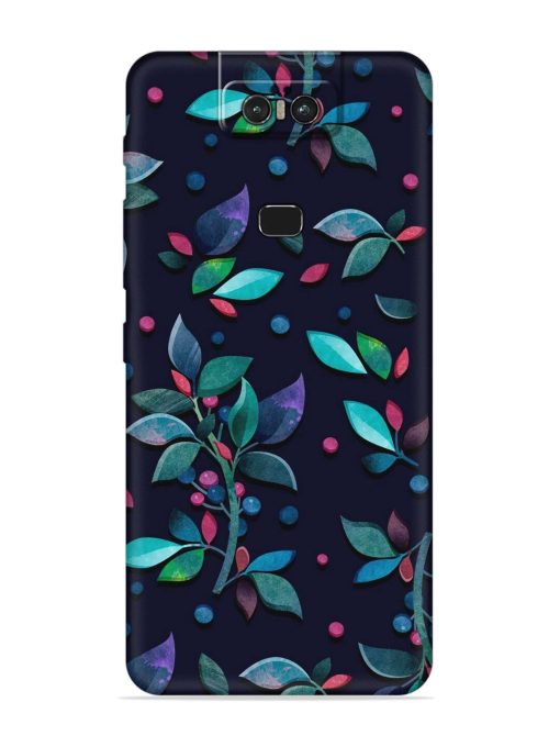 Decorative Watercolor Flower Embossed Soft Silicone Case for Asus Zenfone 6Z Zapvi