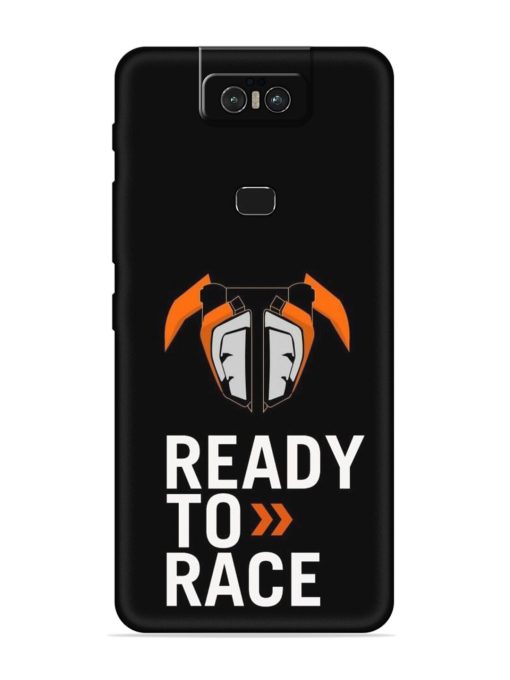 Ready To Race Embossed Soft Silicone Case for Asus Zenfone 6Z