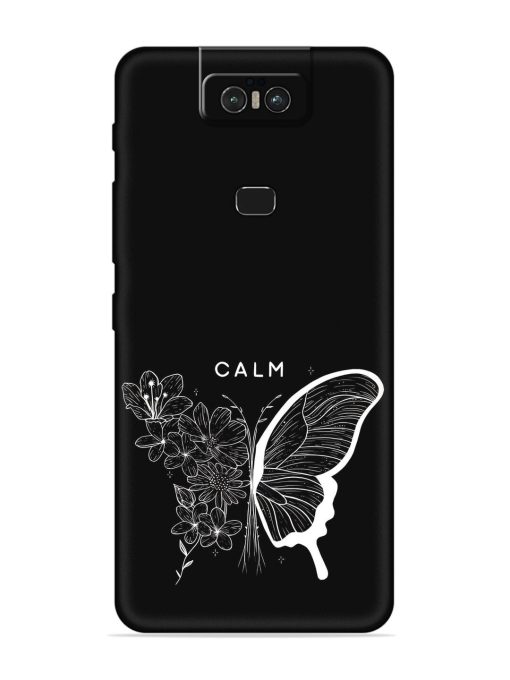 Calm Embossed Soft Silicone Case for Asus Zenfone 6Z Zapvi