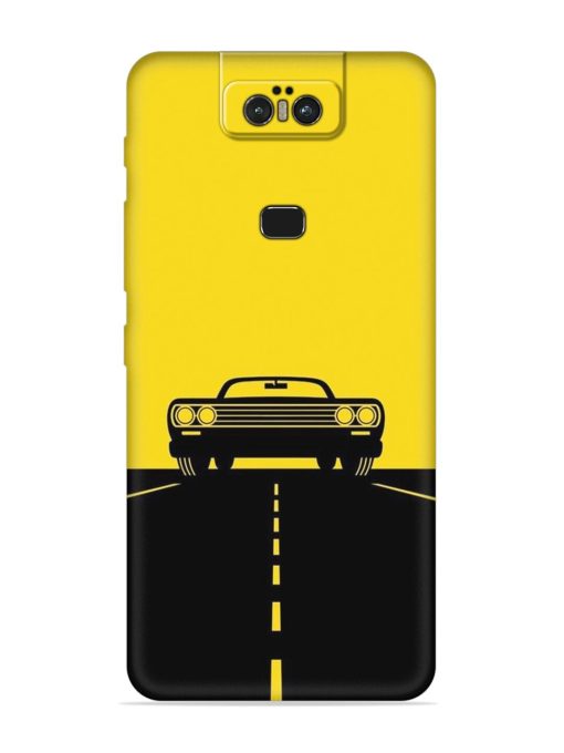 Classic Car Embossed Soft Silicone Case for Asus Zenfone 6Z