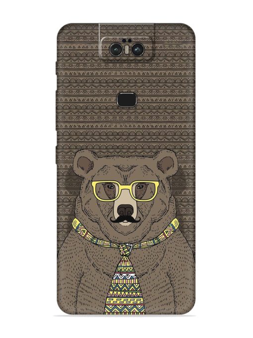 Grizzly Bear Embossed Soft Silicone Case for Asus Zenfone 6Z Zapvi