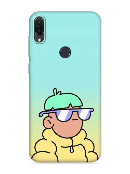 Doodles Cool Character Embossed Soft Silicone Case for Asus Zenfone Max Pro M1 Zb601Kl Zapvi