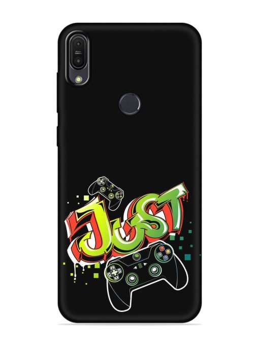 Graffiti Gamepad Illustration Embossed Soft Silicone Case for Asus Zenfone Max Pro M1 Zb601Kl Zapvi