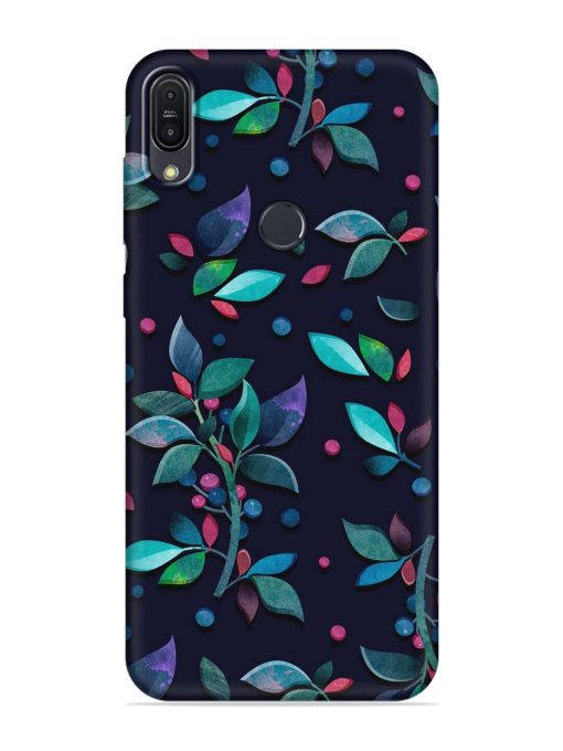 Decorative Watercolor Flower Embossed Soft Silicone Case for Asus Zenfone Max Pro M1 Zb601Kl Zapvi