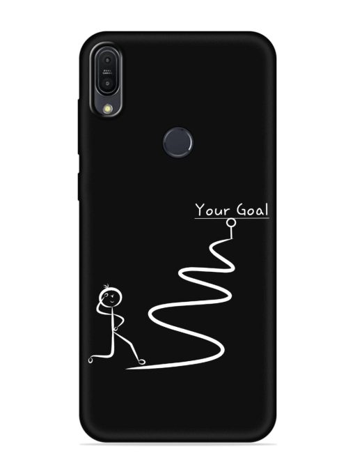 Your Goal Embossed Soft Silicone Case for Asus Zenfone Max Pro M1 Zb601Kl Zapvi