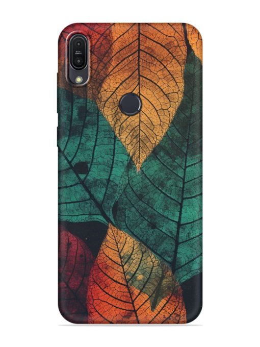 Leaves Artwork Embossed Soft Silicone Case for Asus Zenfone Max Pro M1 Zb601Kl Zapvi