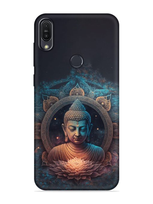 Gautam Buddha Embossed Soft Silicone Case for Asus Zenfone Max Pro M1 Zb601Kl Zapvi