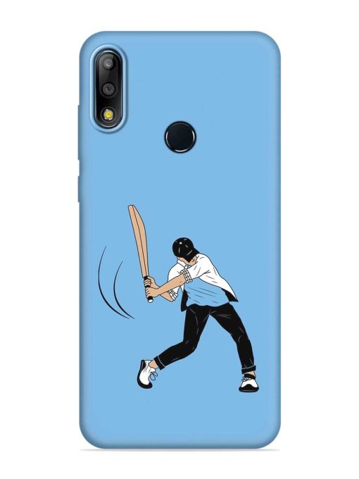 Cricket Gully Boy Embossed Soft Silicone Case for Asus Zenfone Max Pro M2 Zapvi