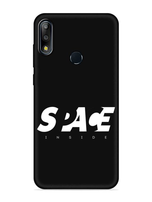 Space Typography Art Embossed Soft Silicone Case for Asus Zenfone Max Pro M2 Zapvi