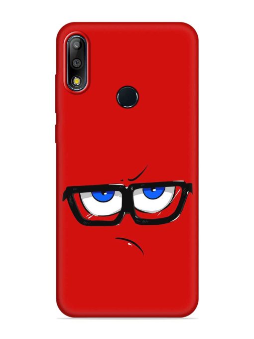 Rad Angry Face Embossed Soft Silicone Case for Asus Zenfone Max Pro M2