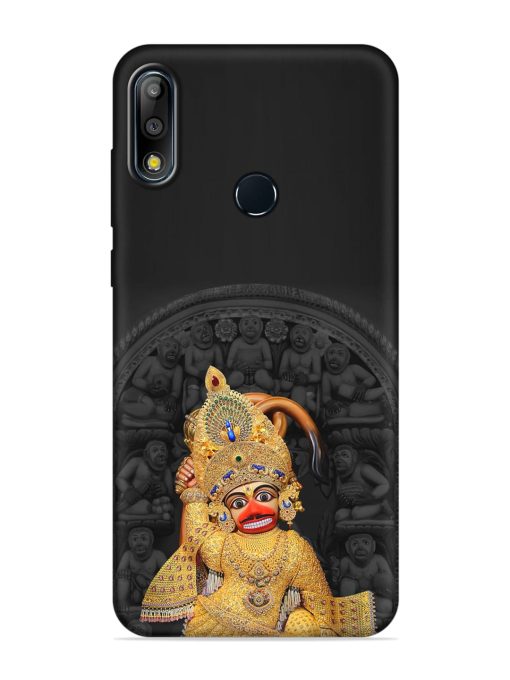 Indian Gold Hanuman Embossed Soft Silicone Case for Asus Zenfone Max Pro M2 Zapvi