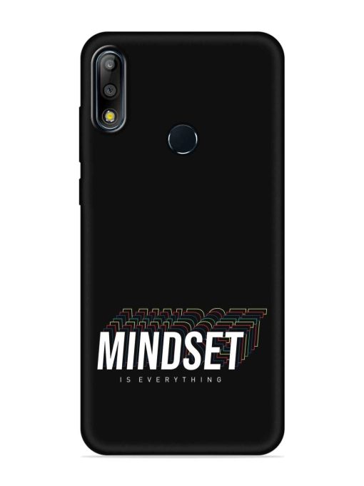 Mindset Everything Slogan Embossed Soft Silicone Case for Asus Zenfone Max Pro M2