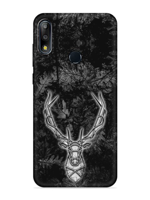 Ancient Deer Embossed Soft Silicone Case for Asus Zenfone Max Pro M2