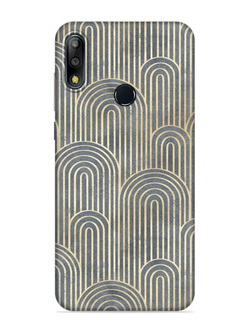 Art Deco Style Embossed Soft Silicone Case for Asus Zenfone Max Pro M2 Zapvi