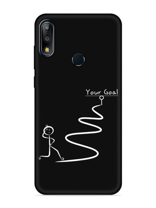 Your Goal Embossed Soft Silicone Case for Asus Zenfone Max Pro M2