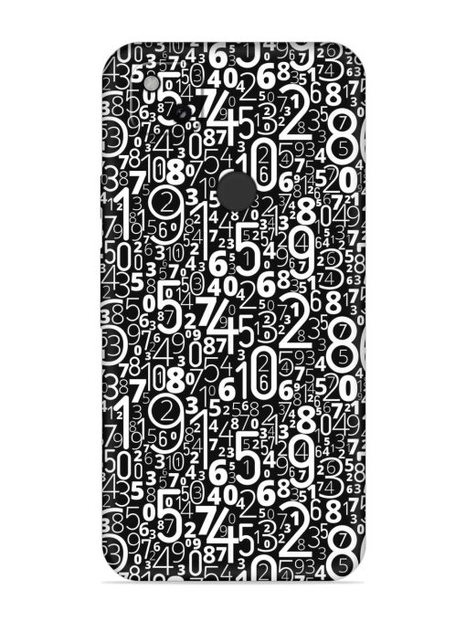 Many Numbers Different Embossed Soft Silicone Case for Google Pixel 4A Zapvi