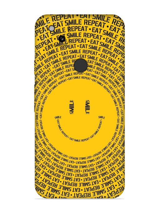 Smiley Embossed Soft Silicone Case for Google Pixel 4A Zapvi